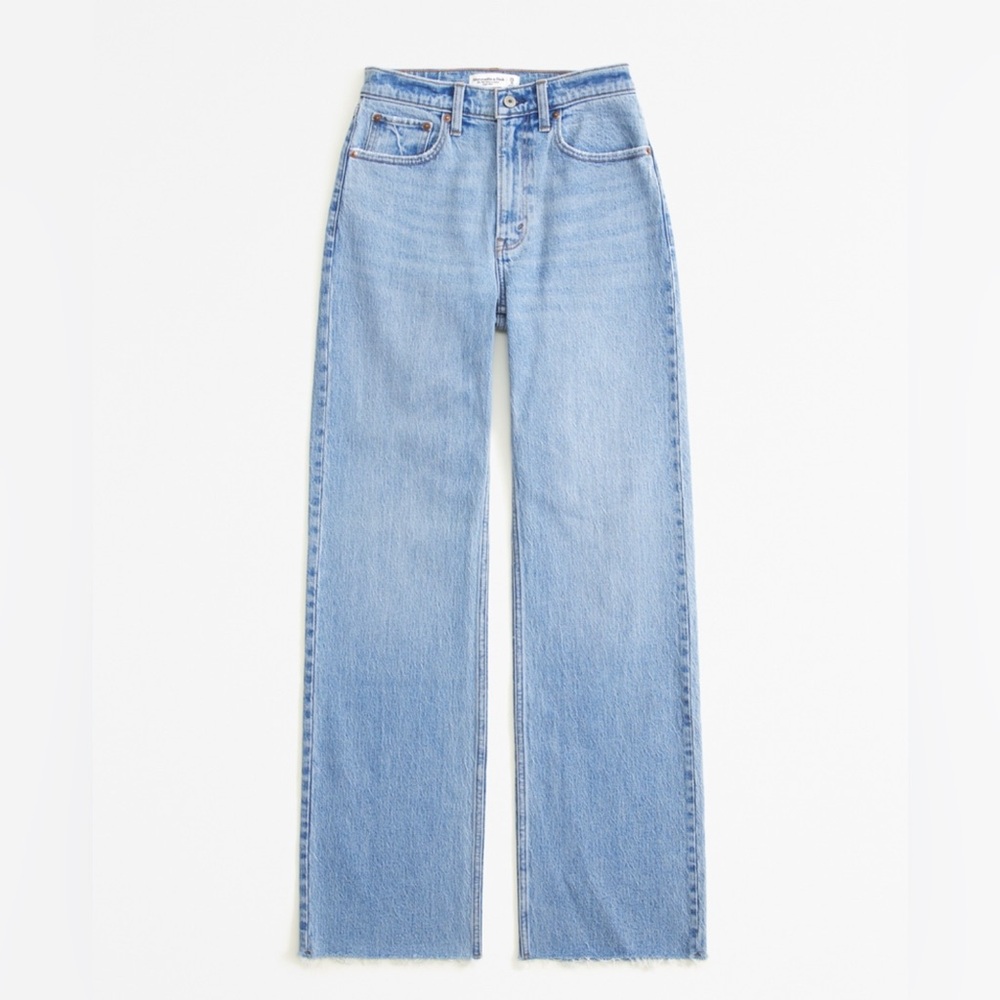 Abercrombie & Fitch 90s Relaxed High Rise Jeans size 28/6 SHORT
